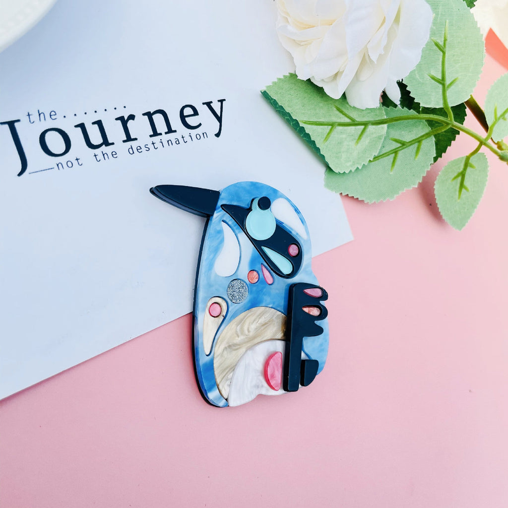 Bird Acrylic Brooch PA4412