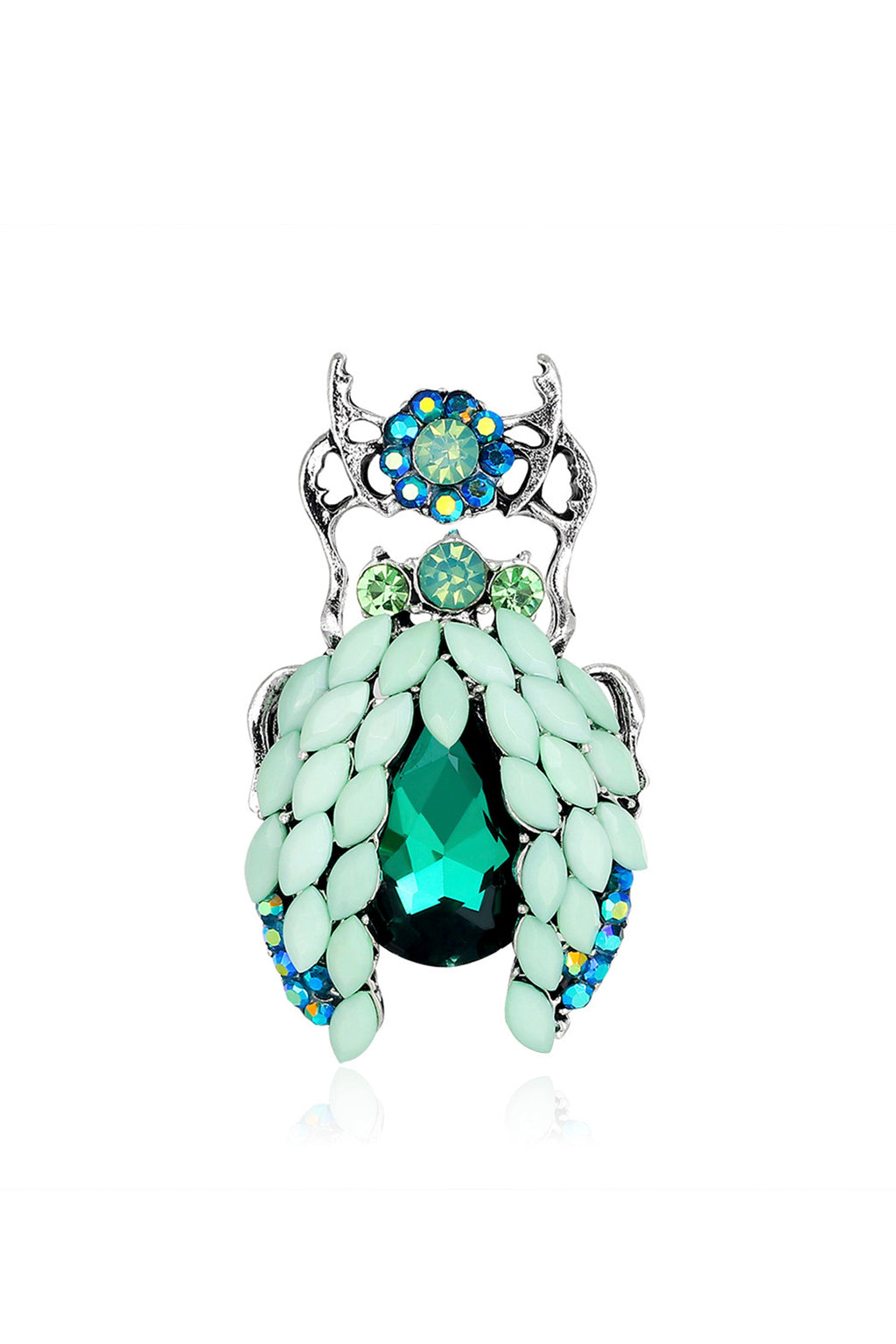 Turquoise Bee Brooch PA4428