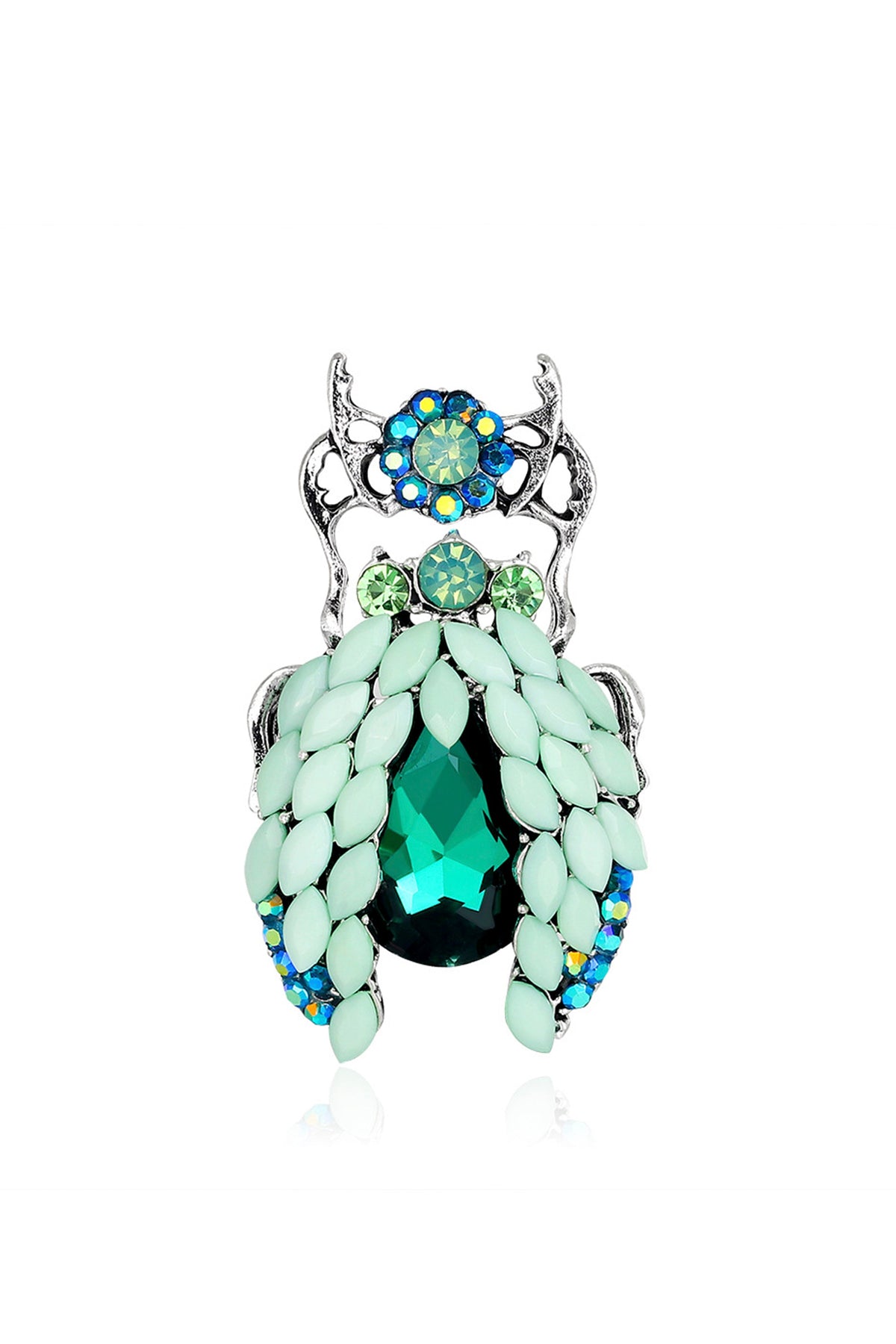 Turquoise Bee Brooch PA4428
