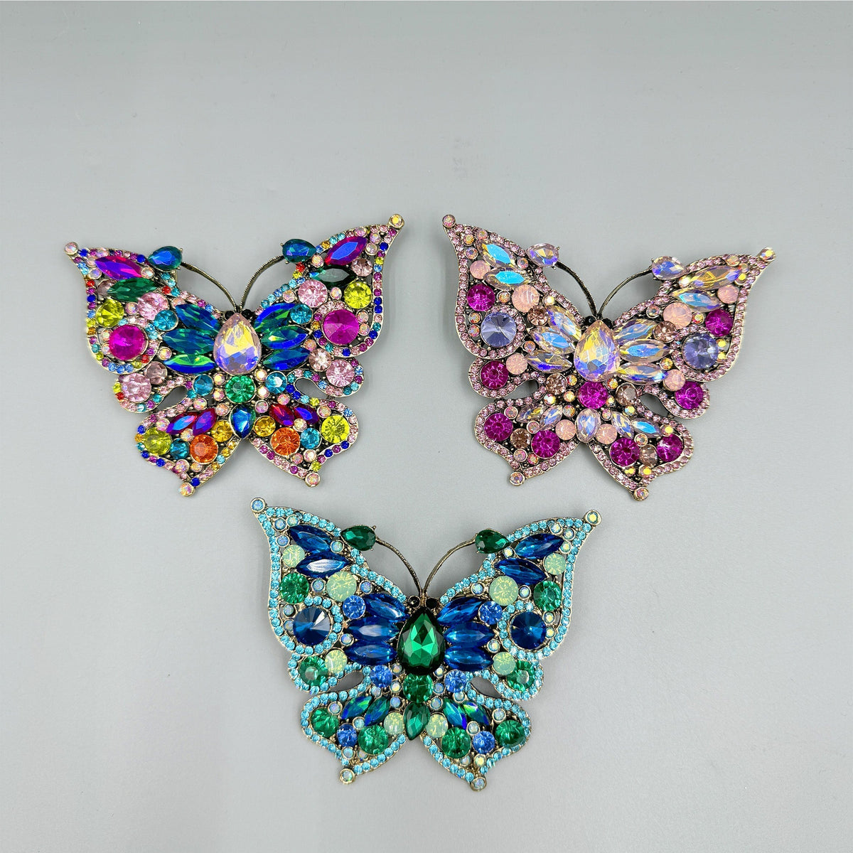 Butterfly Rhinestone Brooch PA4433