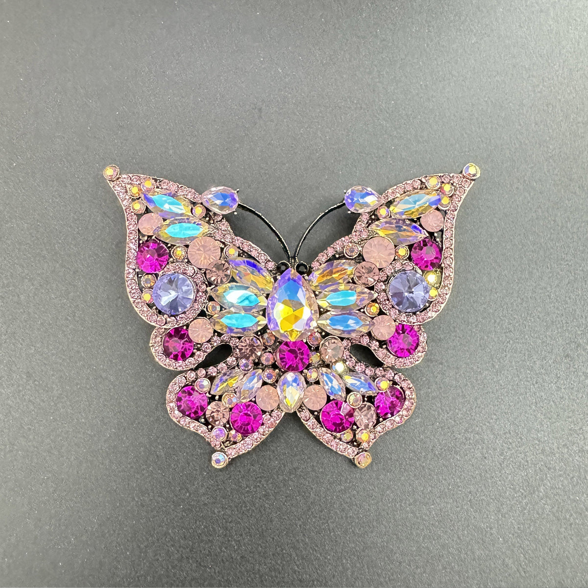 Butterfly Rhinestone Brooch PA4433