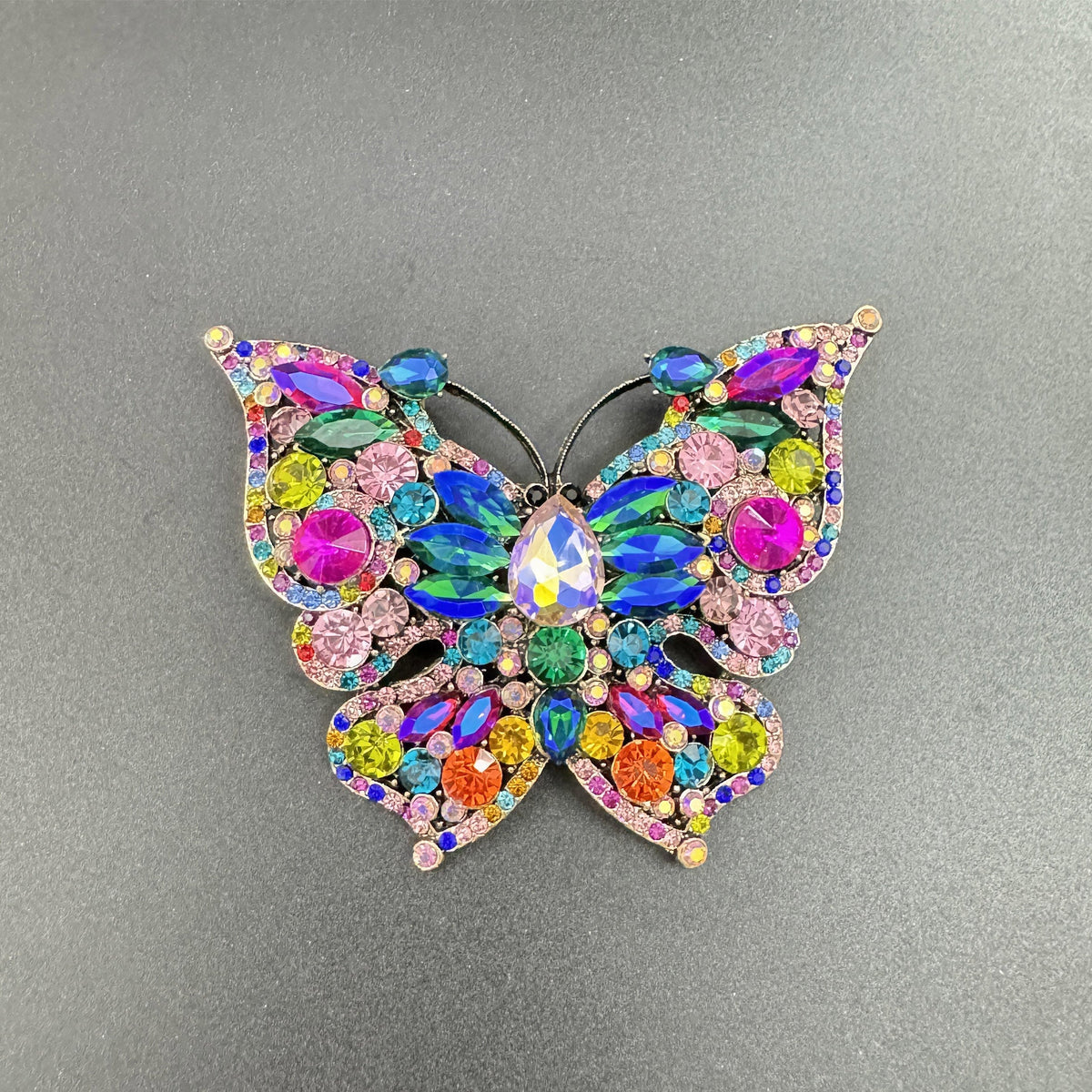 Butterfly Rhinestone Brooch PA4433
