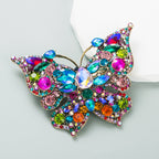 Butterfly Rhinestone Brooch PA4433