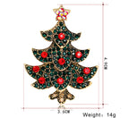 Christmas Tree Alloy Brooch PA4436