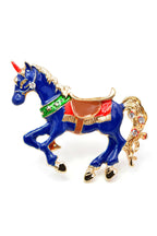 Unicorn Alloy Brooch PA4458