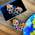 Dragonfly Rhinestone Brooch PA4487