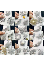 Radomly Cubic Zirconia Brooch PA4564