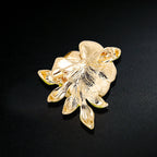 Rose Rhinestone Brooch PA4572