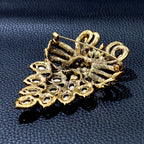 Grape Rhinestone Brooch PA4575