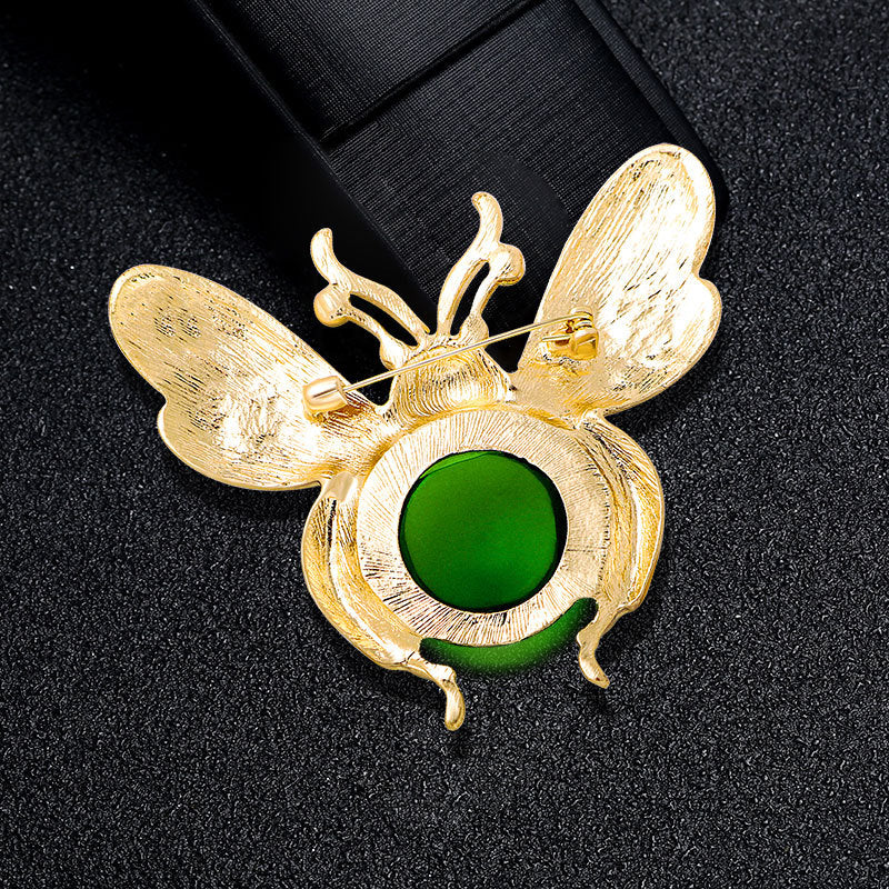 Bee Rhinestone Brooch PA4576