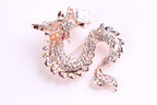 Dragon Rhinestone Brooch PA4578