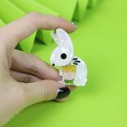 Rabbit Acrylic Brooch PA4603
