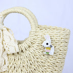 Rabbit Acrylic Brooch PA4603