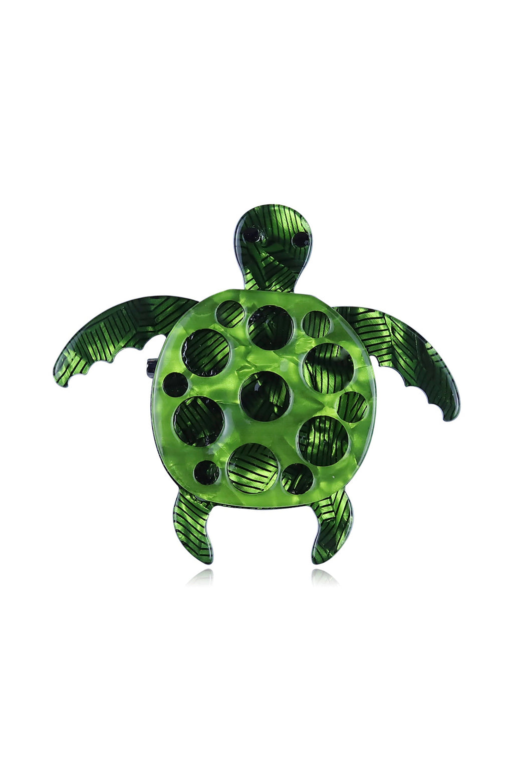 Sea Turtle Acrylic Brooch PA4604