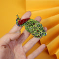 Peacock Acrylic Brooch PA4605