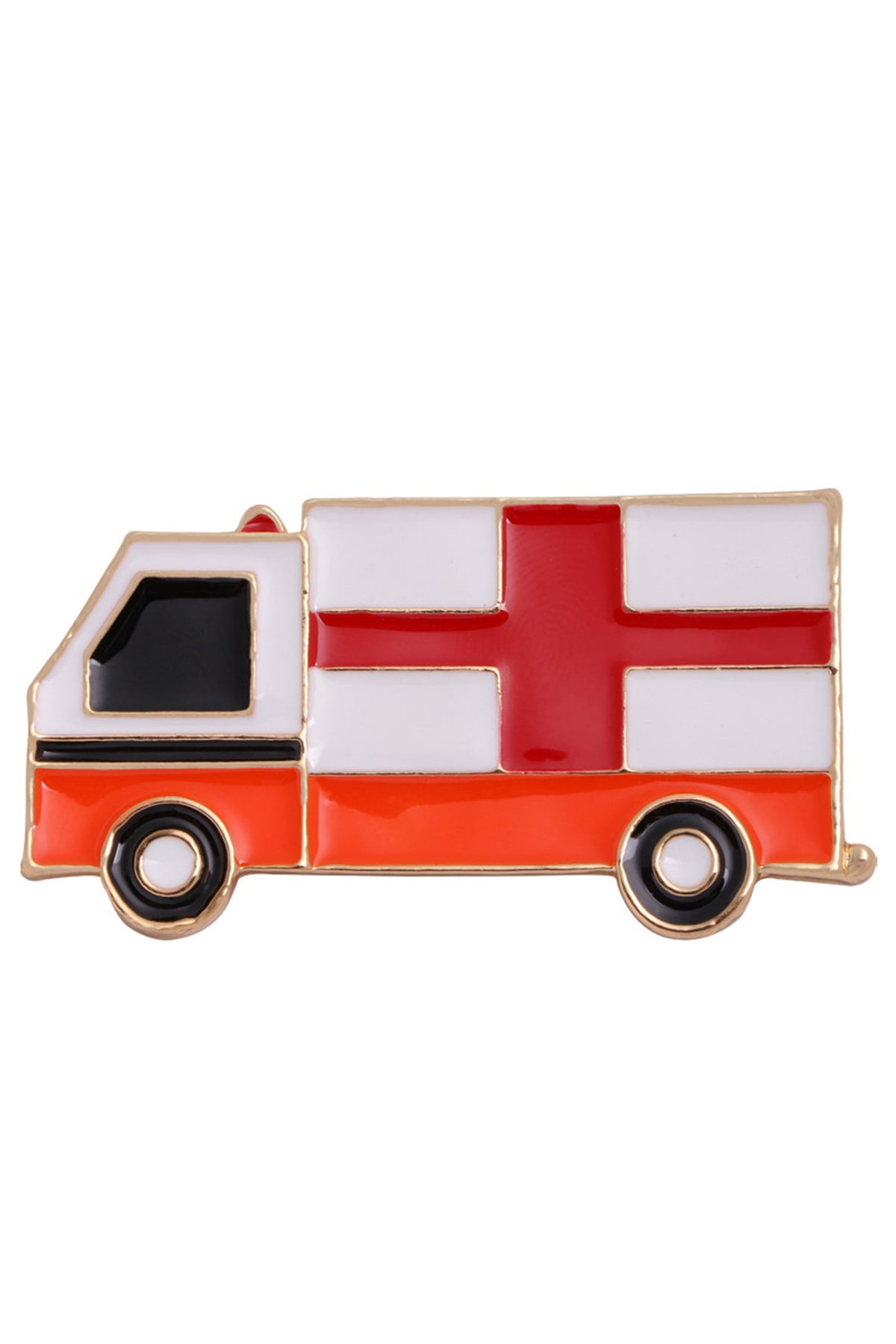 Ambulance Alloy Brooch PA4640