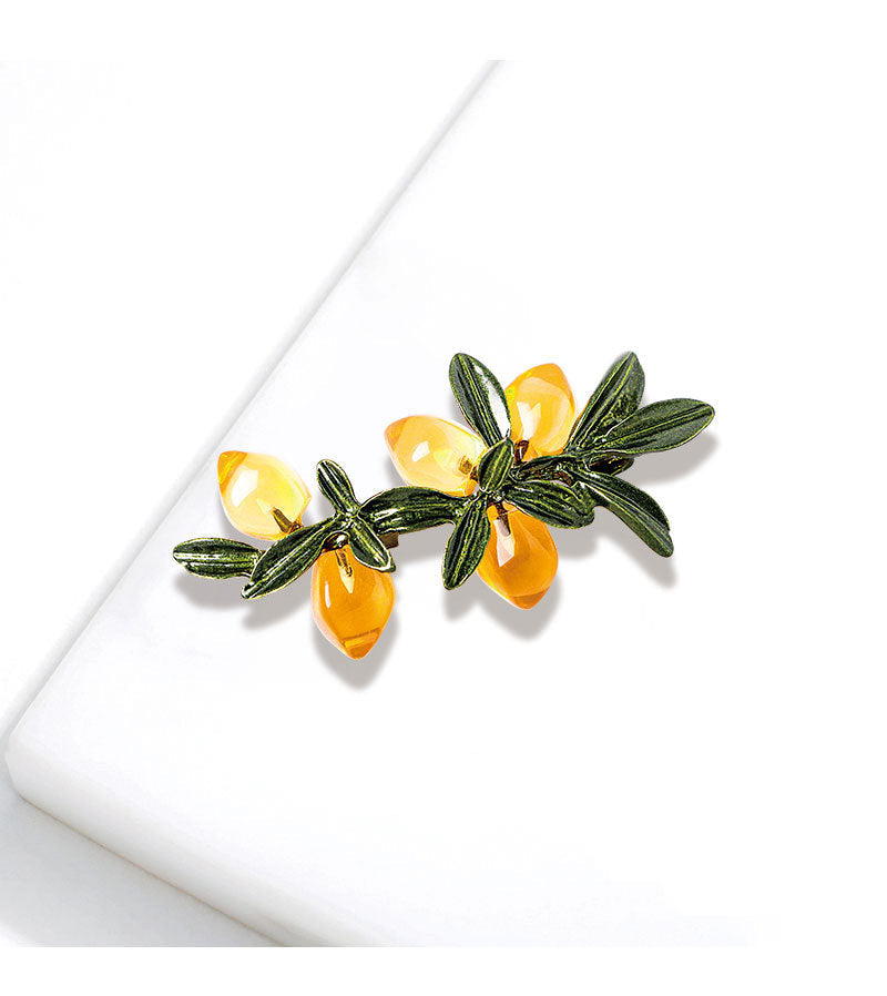 Floral Alloy Brooch PA4646