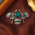 Bee Rhinestone Brooch PA4648