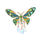 Butterfly Rhinestone Brooch PA4649