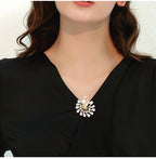 Peacock Rhinestone Brooch PA4661