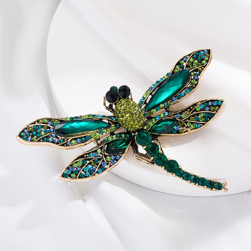 Dragonfly Rhinestone Brooch PA4679