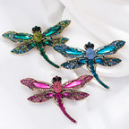 Dragonfly Rhinestone Brooch PA4679
