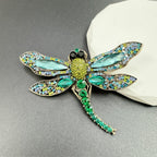 Dragonfly Rhinestone Brooch PA4679