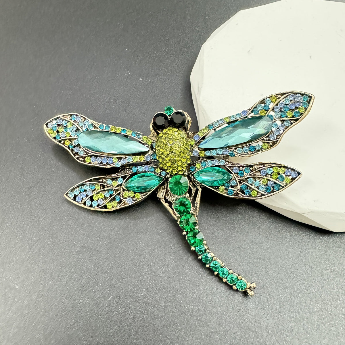Dragonfly Rhinestone Brooch PA4679