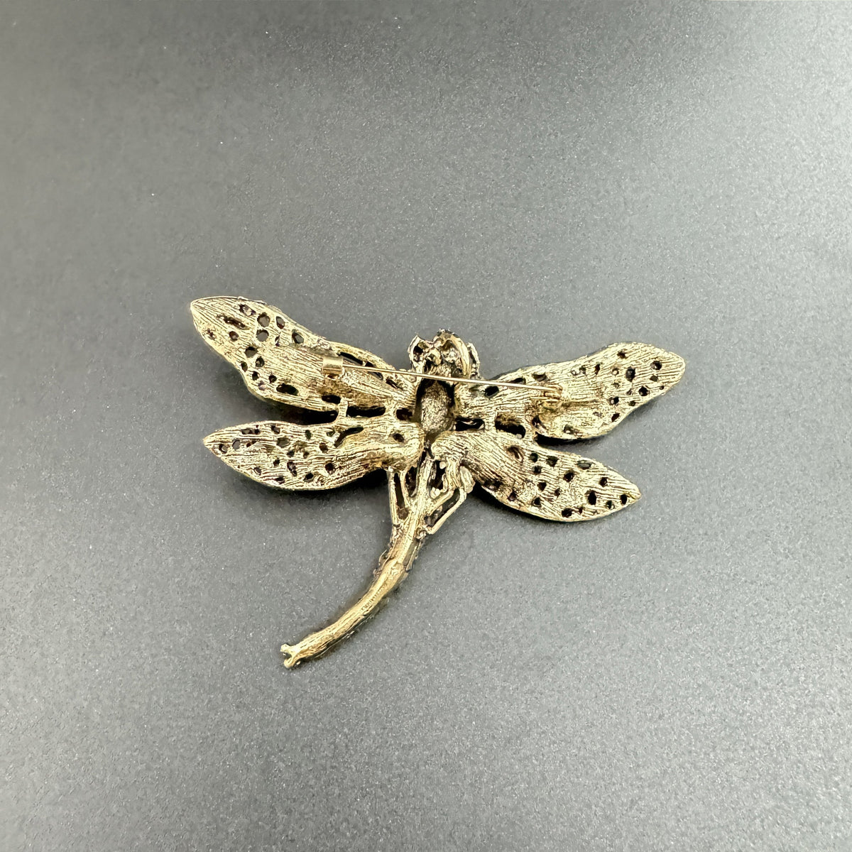 Dragonfly Rhinestone Brooch PA4679