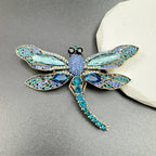 Dragonfly Rhinestone Brooch PA4679