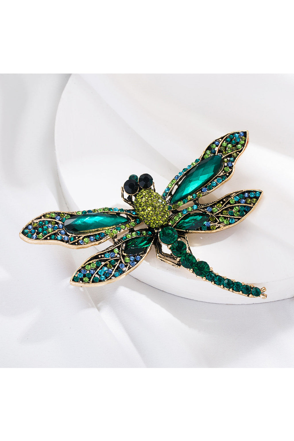 Dragonfly Rhinestone Brooch PA4679