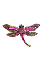 Dragonfly Rhinestone Brooch PA4679