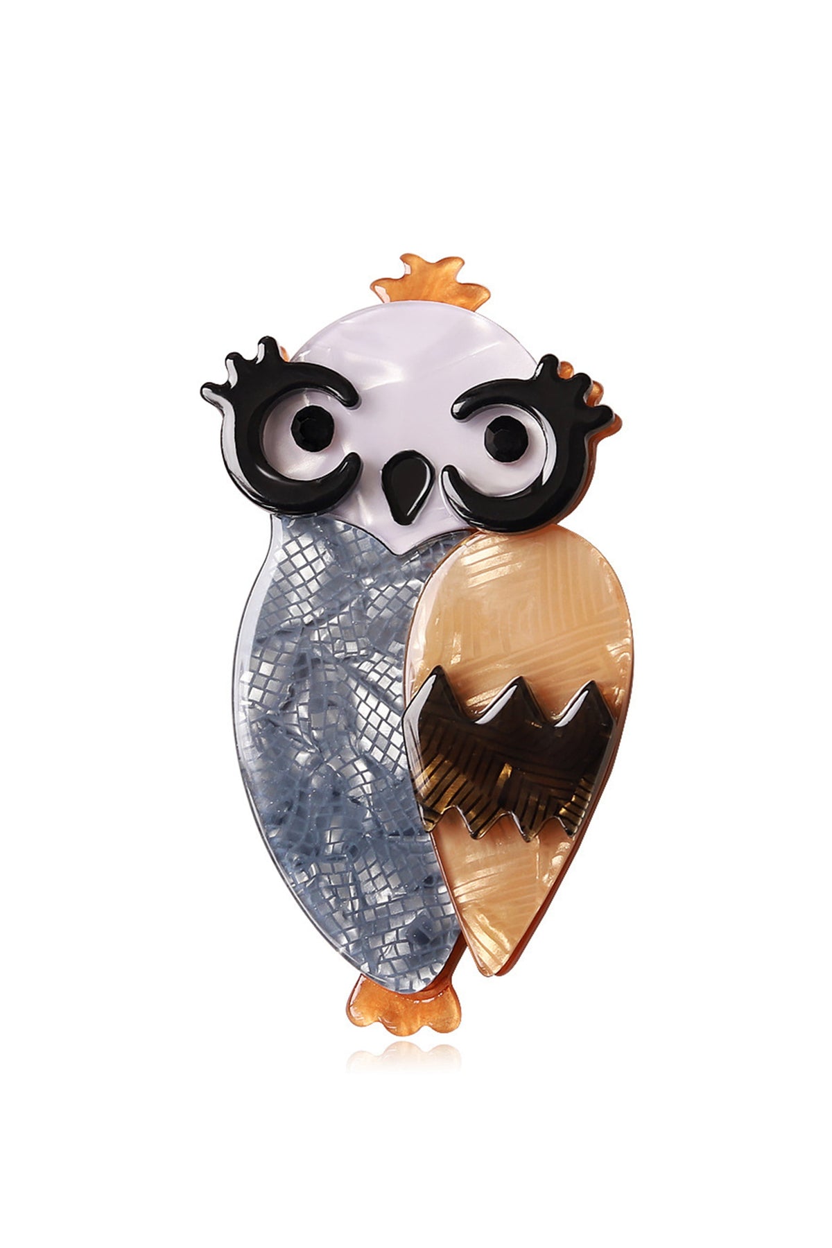 Owl Acrylic Brooch PA4701