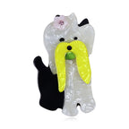 Dog Acrylic Brooch PA4702