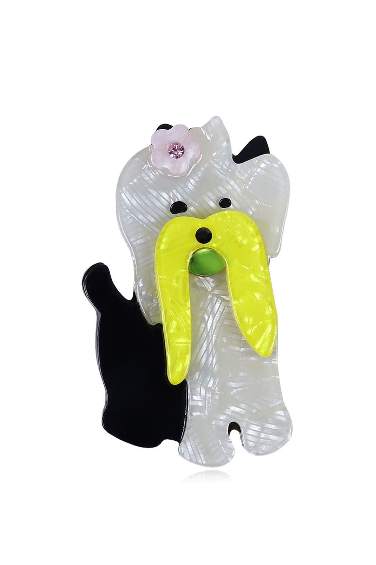 Dog Acrylic Brooch PA4702