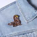 Sea Dog Acrylic Brooch PA4710