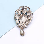 Teardrop Rhinestone Brooch PA4777