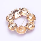Strawberry Wreath Alloy Brooch PA4800