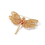 Dragonfly Cubic Zirconia Brooch PA4806