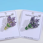 Floral Rhinestone Brooch PA4807