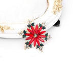 Alloy Crystal Hexagonal Star Brooch PA4811 - view 6