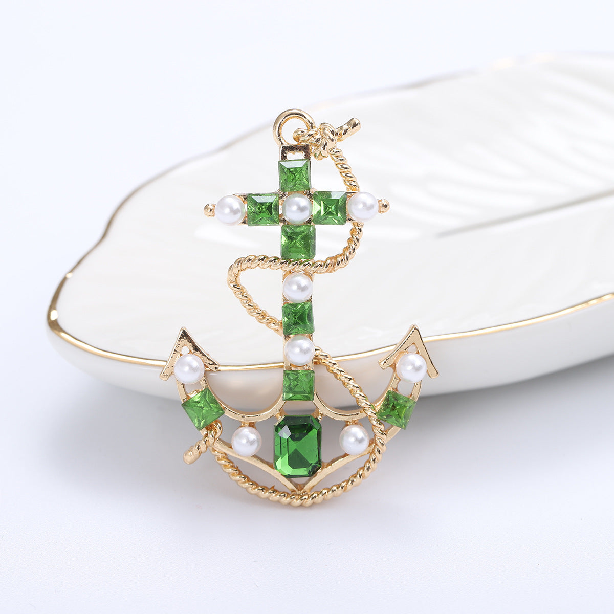 Ship's Anchor Alloy Brooch PA4825