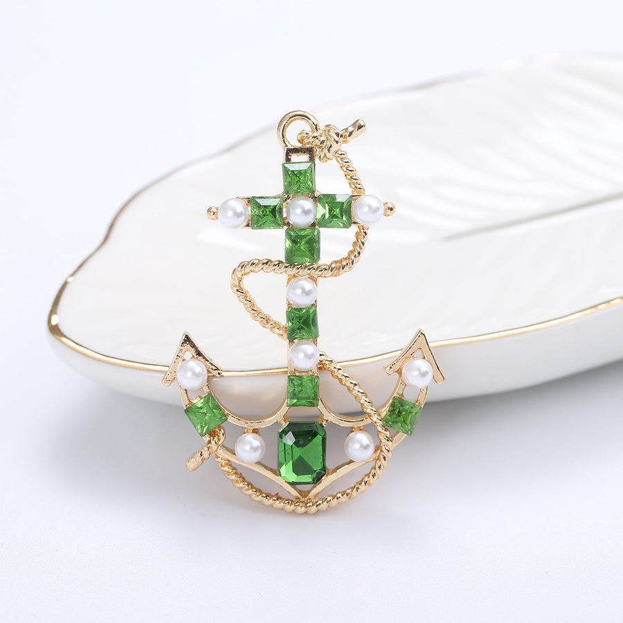 Ship's Anchor Alloy Brooch PA4825