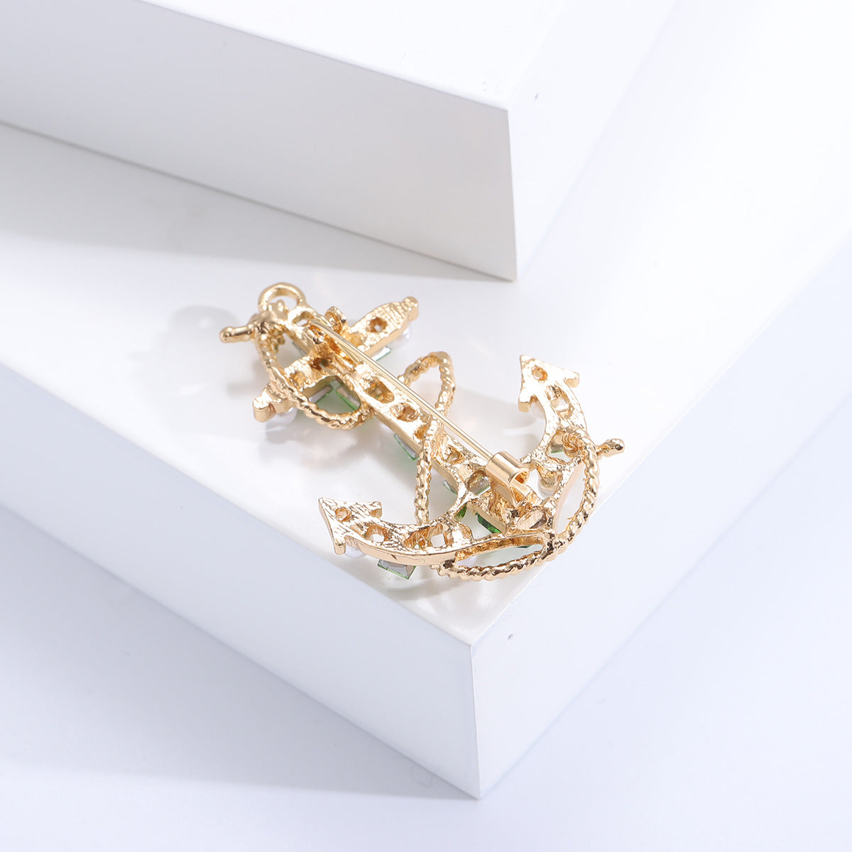 Ship's Anchor Alloy Brooch PA4825