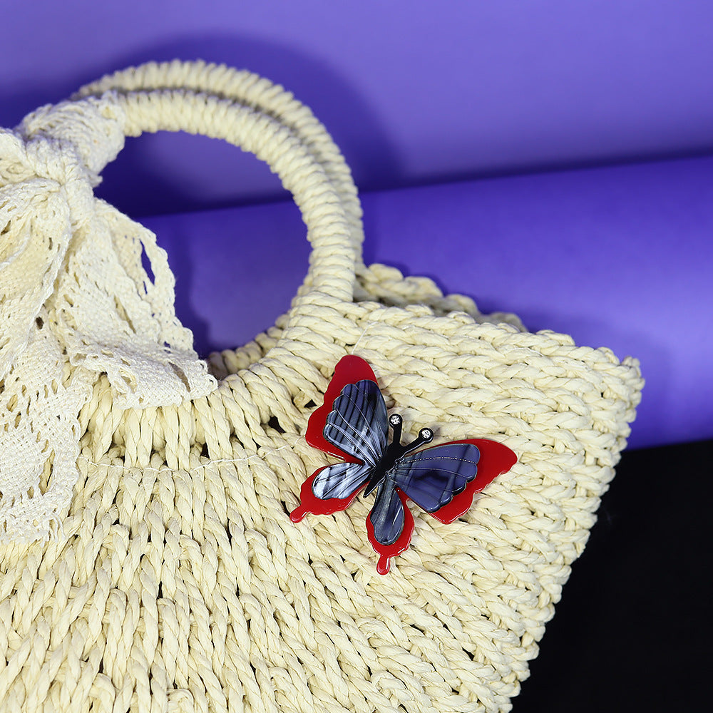 Butterfly Acrylic Brooch PA4830