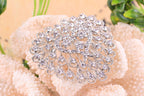 Heart Rhinestone Brooch PA4834