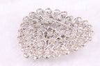 Heart Rhinestone Brooch PA4834