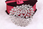 Heart Rhinestone Brooch PA4834