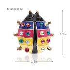 Beetle Alloy Brooch PA4843