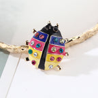 Beetle Alloy Brooch PA4843